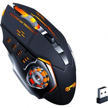 Rechargeable 2.4G Wireless Mouse with 6 Buttons