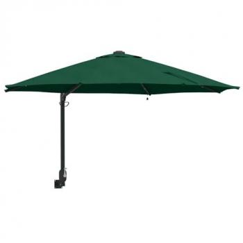 Parasol de Jardín Vidaxl Verde 248×248×148 cm