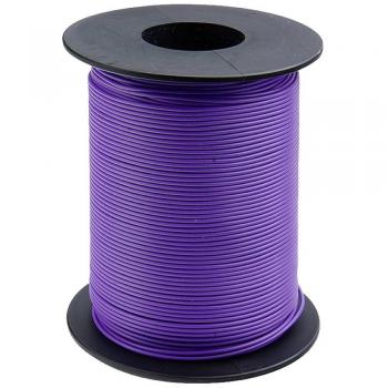 Donau Electronics 125-S25-6 Violet 1 x 0.25 mm² Wiring Cable, 25 m