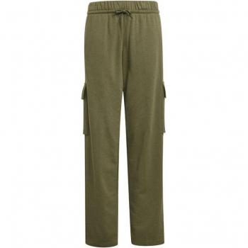 Pantalones deportivos adidas para niña verde oscuro/negro