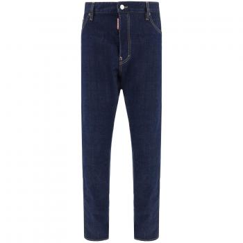 Jeans DSQUARED2 Uomo Slim a 5 tasche Blu Taglia 56