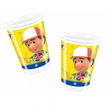 Set di 10 Bicchieri Festivi Handy Manny 200ml