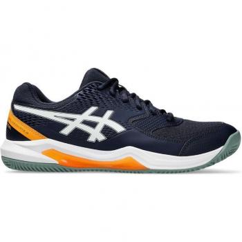 ASICS Gel‑Dedicate 8 Padel Hombre – Azul Oscuro + Detalle en Blanco