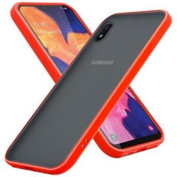 Protezione Premium A10e in Rosso Nero con Bottoni