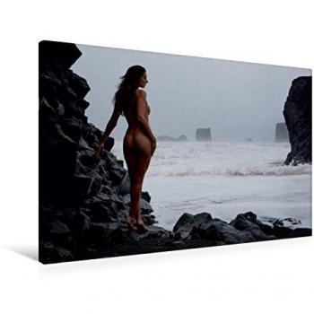 High Quality Textile Wall Art 90 x 60 cm Island Vík í Mýrdal by Martin Zurmühle