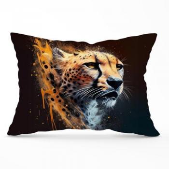 Cheetah Face Splashart Cushions