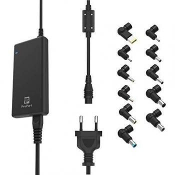 Alimentatore Uni Notebook Slim Multi-volt 15-20V 90W + USB