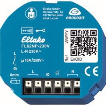 Eltako FT55EL-ws Taster + Schalter, Weiss