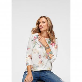 ANISTON CASUAL Damen Langarmshirt in bunten Farben