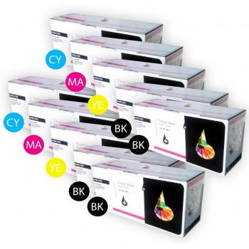 Pack Multicolor de 10 x Toner Compatible Color para OKI C3300