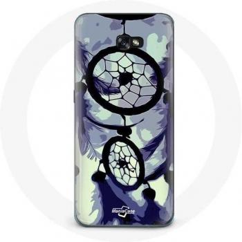 Samsung Galaxy A5 2016 Dreamcatcher Cover - Purple, Gray, and Black