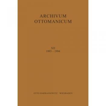 Archivum Ottomanicum XIII 1993-1994, Fachbücher von György Hazai