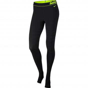 Nike Pro Hyperrecovery Tight Mallas, Mujer, Negro (Black / Volt), M