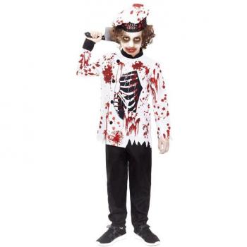 Traje de Cocinero Zombi para Niños