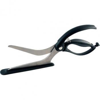 Tijera Cortadora Pizza Negra 31.5 cm
