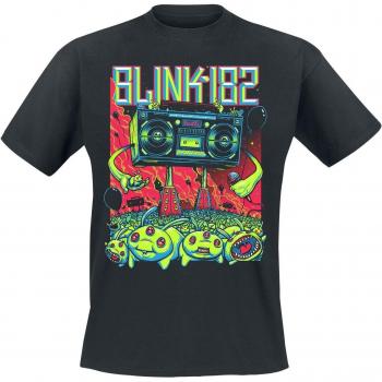 Superboom Series: Blink 182 Black Graphic T‑Shirt (Men)