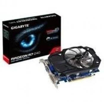 VGA AMD ATI RADEON R7 240 GPU 2GB GDDR3 VGA DVI HDMI GIGABYTE