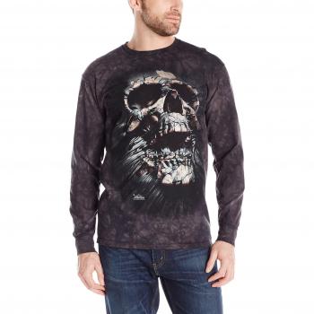 The Mountain Longsleeve Skull Design Small