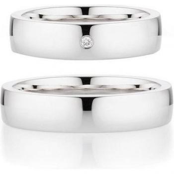 Trauring BRUNO BANANI Silberne Treue ohne Brillant