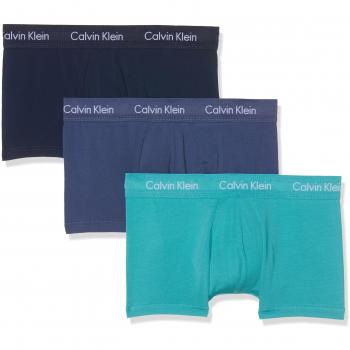 Calvin Klein 3P Bóxer Bajo para Hombre, Varios colores