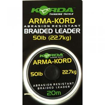 Korda Arma Kord 50lb Braided Snag Leader NEW Fishing - ARMK50