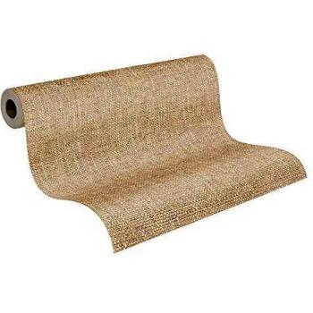 Marron & Blanc Papier de Lin – A.S. Création