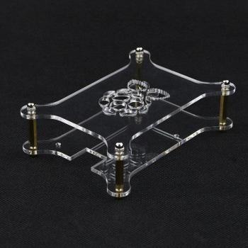Transparent Acrylic Case for Raspberry Pi 4 Model B and Raspberry Pi 3B/3B Plus