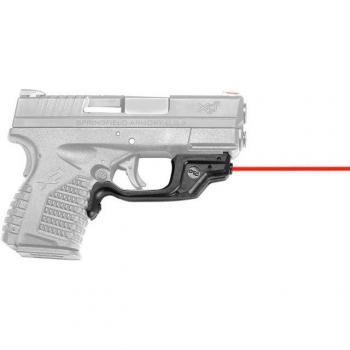 Crimson Trace LG‑469 LaserGuard Red Laser Sight for Springfield Armory XD‑S – Black