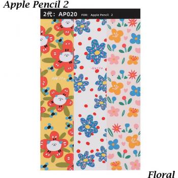 Pegatinas coloridas para Apple Pencil 1 y 2, a prueba de rasguños