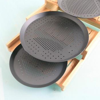 YOMDID Perforated Round Pizza Tray