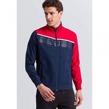 ERIMA Herren 5-C Polyesterjacke - Blau - S