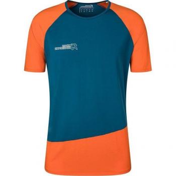 Moroccan Blue Flame Short Sleeve