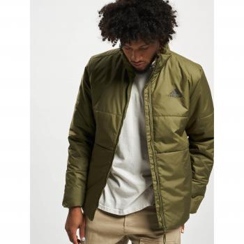 Chaqueta Insulada Adidas Verde 3 Bandas