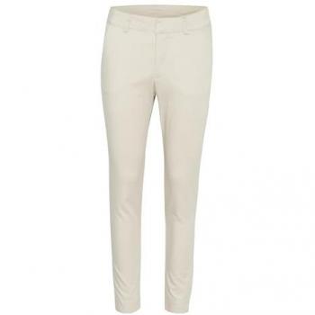 Lea-Chino Kaffe Damenhose – Größe 44