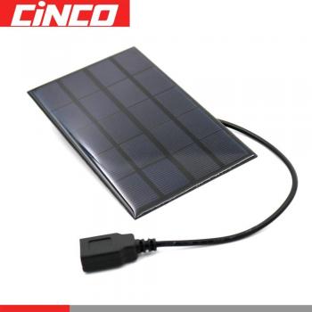 2W 5V Polysilicon Solar Battery Charger