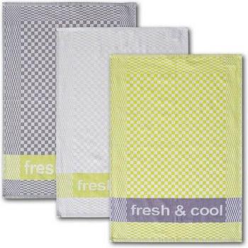 Dyckhoff Fresh & Cool Trockentücher – 50 x 70 cm (3‑er Set)