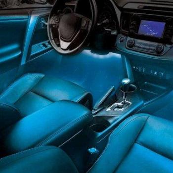 Colour-changing LED Strip Lights for Vehicles