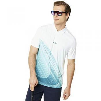 Oakley Hommes Polo Ellipse Golf SS Blanc S