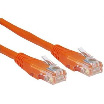 Cables Direct 0.5m Cat5e Kabel - Orange 24AWG