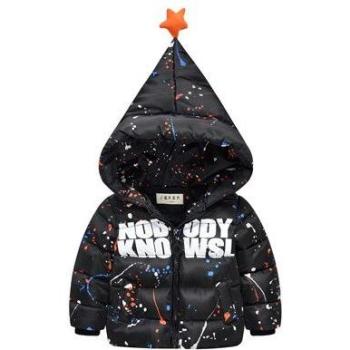 Chaqueta Calor Infantil Algodón Estampado