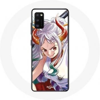 Samsung Galaxy A41 Schutzhülle Yamato One Piece Anime Design
