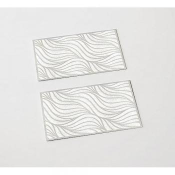 Saone Pack 2 manteles individuales PVP Heat Blanco