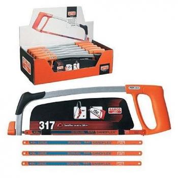 Bahco BAH31710PAV 317-10P-DISP-PROM Hacksaw Frame & Blade Display of 10