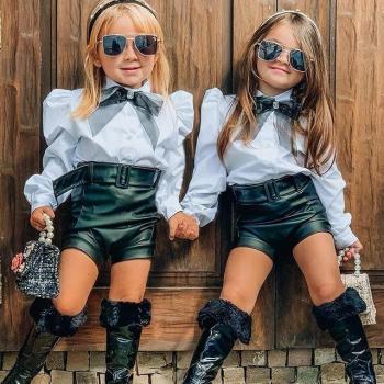 Ropa Infantil Cuello Botón Burbujas