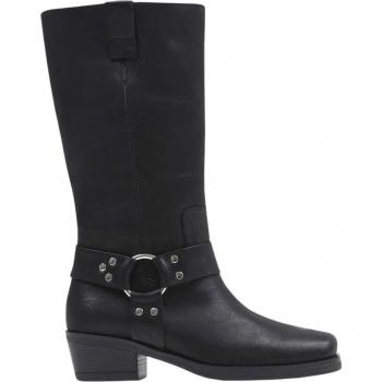 Bronx Bottes Noires Pour Femmes Trig-Ger