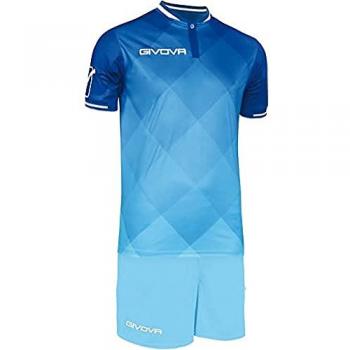 Ensemble de maillot et shorts Givova Shade noir/gris, taille L
