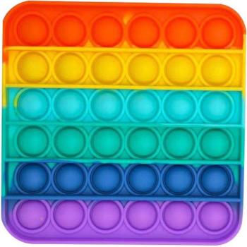 Rainbow Bubble Pop‑It Stress Reliever