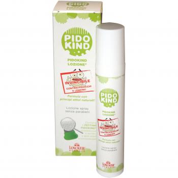 PIDOKIND LOZIONE+PETTINE
