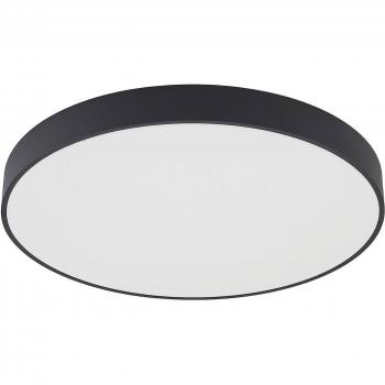Arcchio Vanida LED ceiling lamp, black, 60 cm