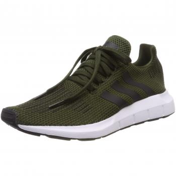 Adidas Men's Swift Run Running Shoes in Green (Night Cargo/Core Black/Ftwr White)